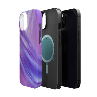 Wireless-Charging Compatible Case – Lavender Wave