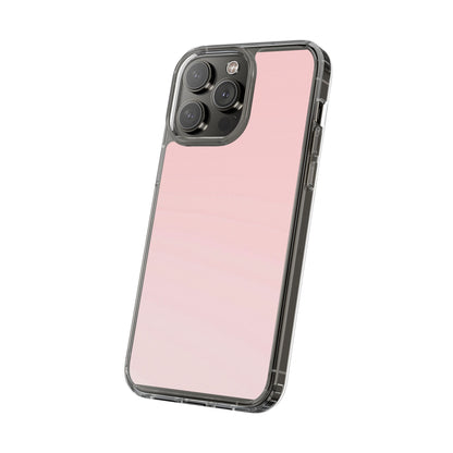 Clear Phone Case – Soft Blush