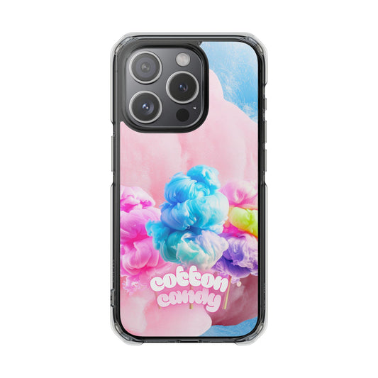 Clear Magnetic Phone Case – Cotton Candy Dream