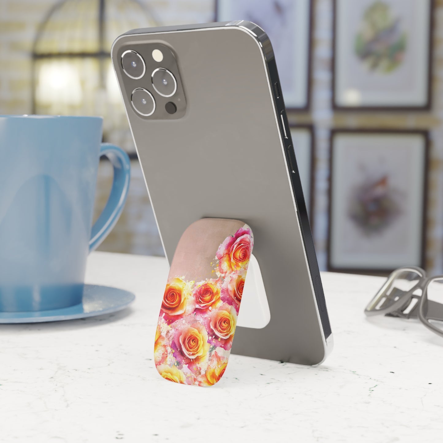 Phone Grip – Sunset Roses