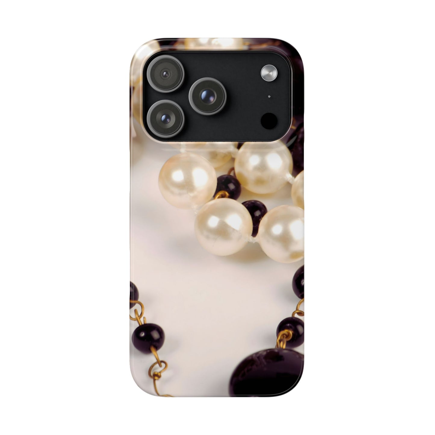Snap Phone Case – Noir Pearl