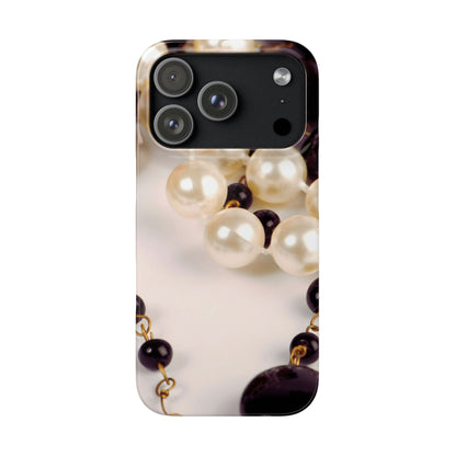Snap Phone Case – Noir Pearl