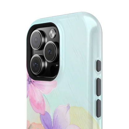 Impact-Resistant Phone Case – Water Petal