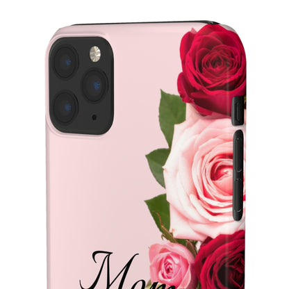 Snap Phone Case – Mom’s Rose Bouquet