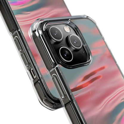 Clear Magnetic Phone Case – Liquid Sunset