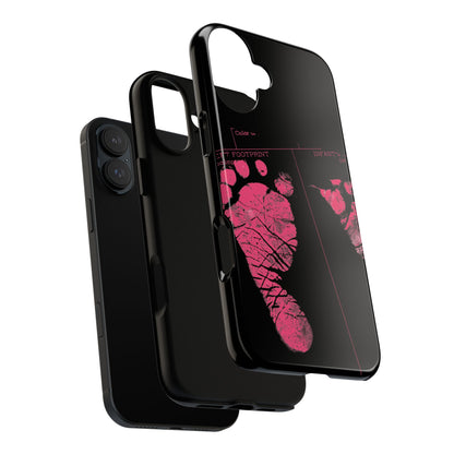 Protective Phone Case – Mom’s Little Pink Footprints