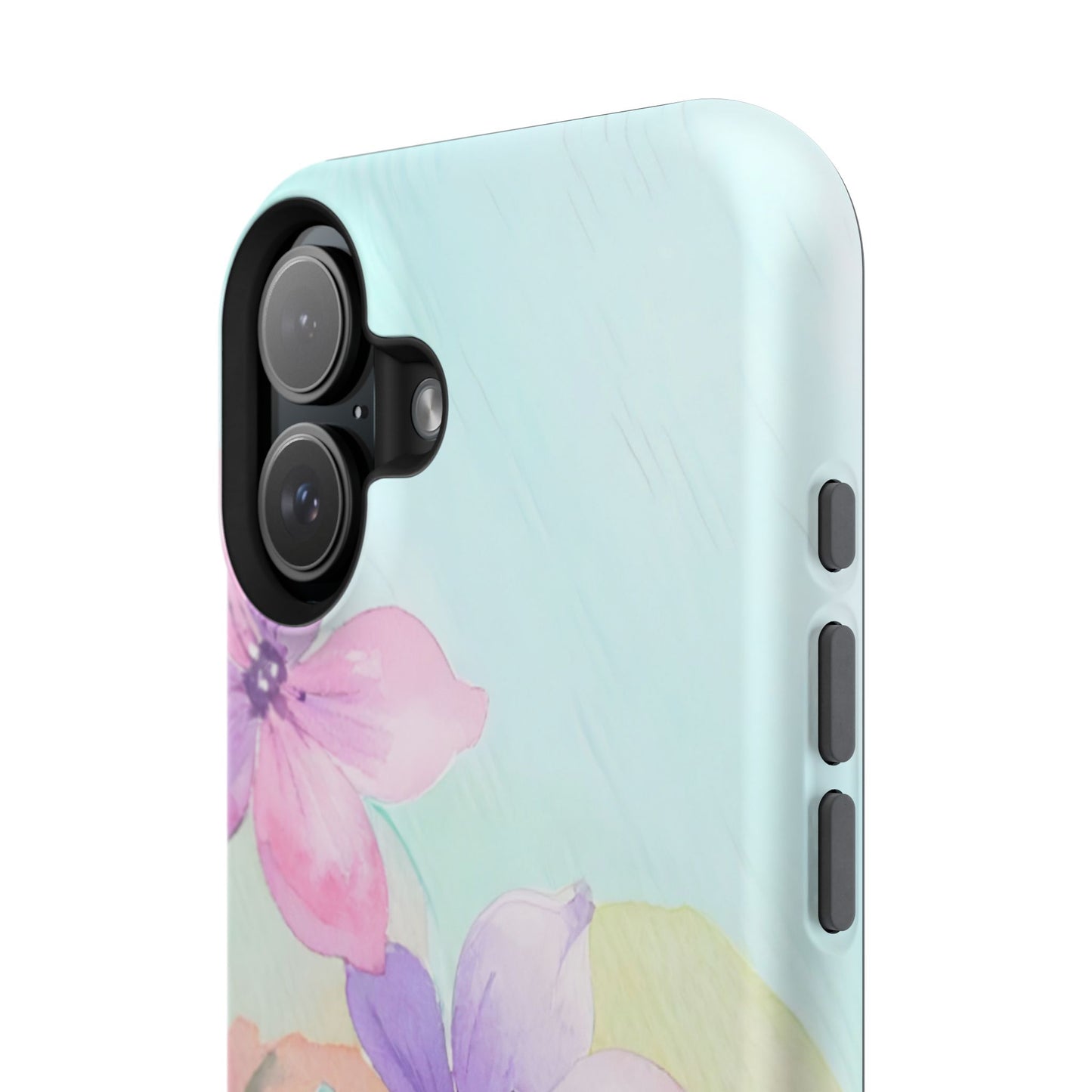 Impact-Resistant Phone Case – Water Petal
