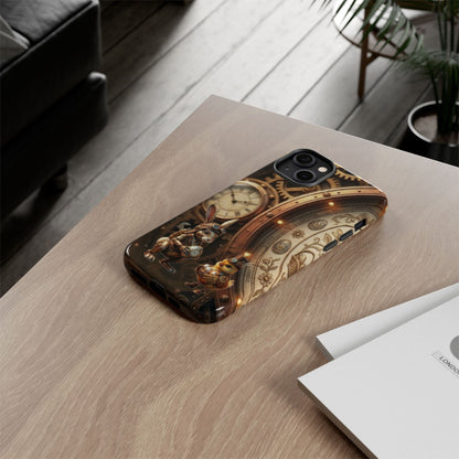 Protective Phone Case – Clockwork Cottontail