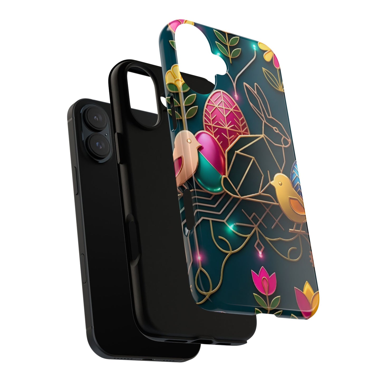 Protective Phone Case – Jeweled Garden