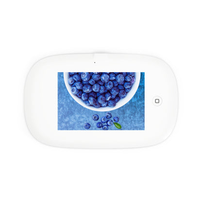 UV Phone Sanitizer with Wireless Charger – Chilled Blueberries