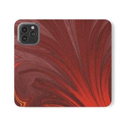 Flip Case – Crimson Current