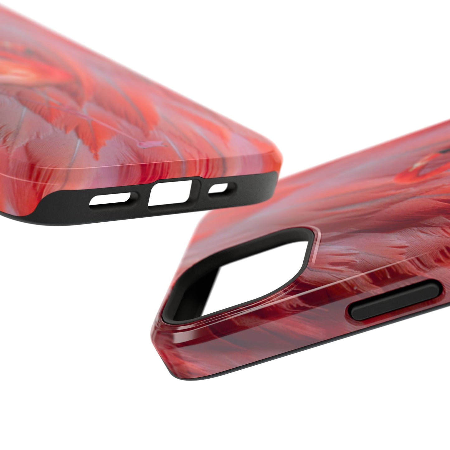 Impact-Resistant Phone Case – Scarlet Plume