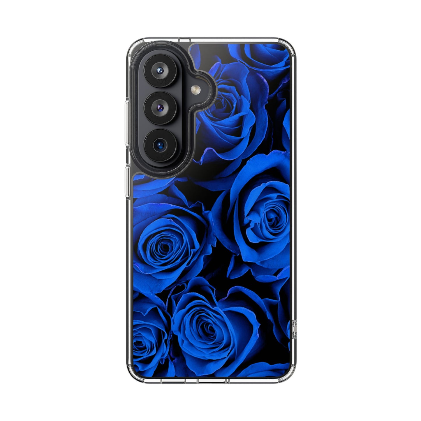 Clear Phone Case – Midnight Bloom