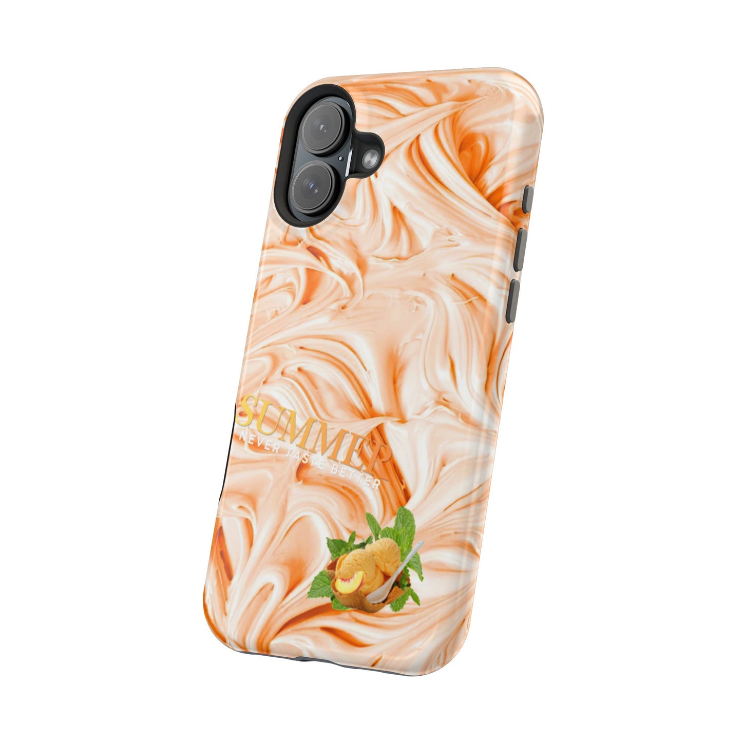 Wireless-Charging Compatible Case – Peach Sorbet