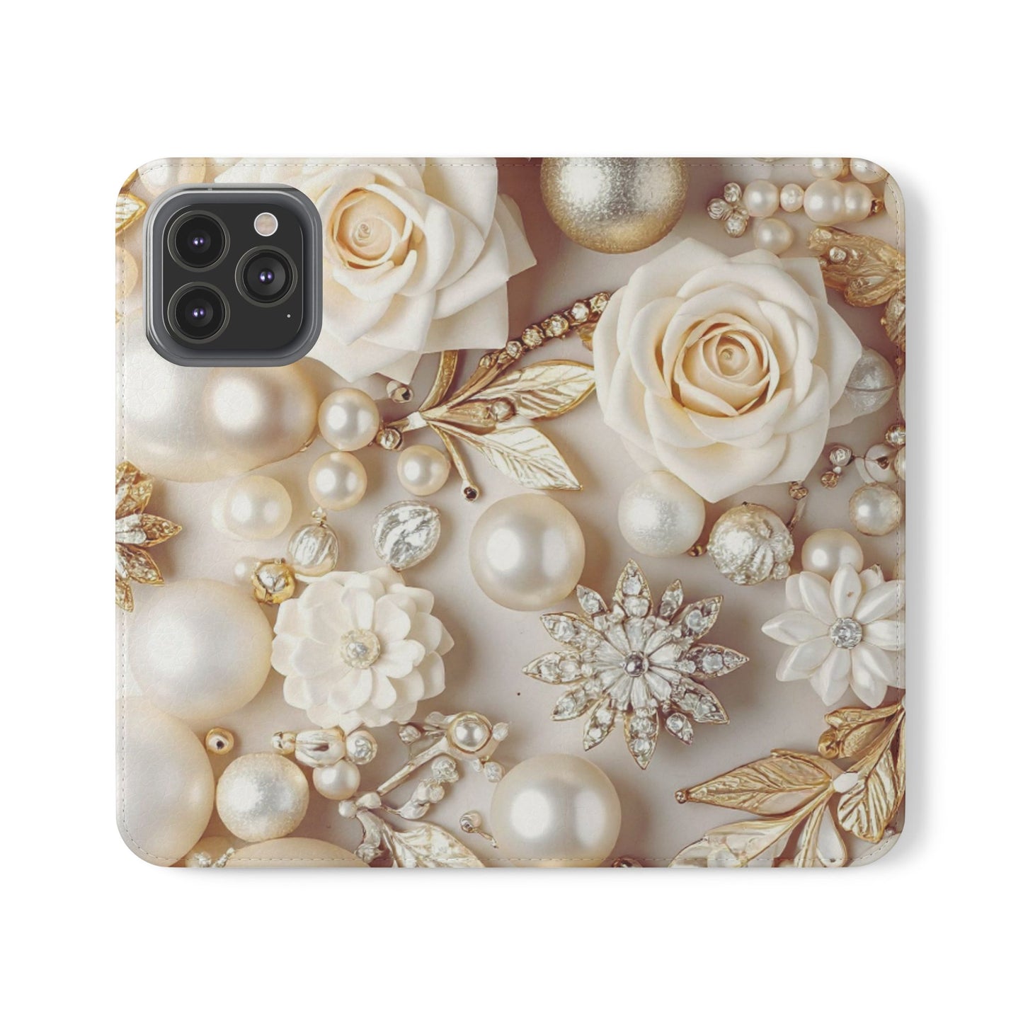 Flip Case – Ivory Opulence