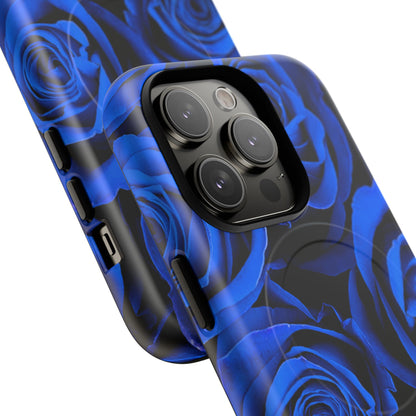 Protective Magnetic Phone Case – Midnight Bloom