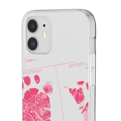 Flexi Case – Mom’s Little Pink Footprints
