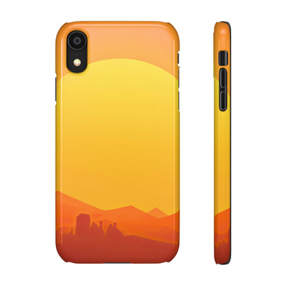 Snap Phone Case – Desert Sunrise
