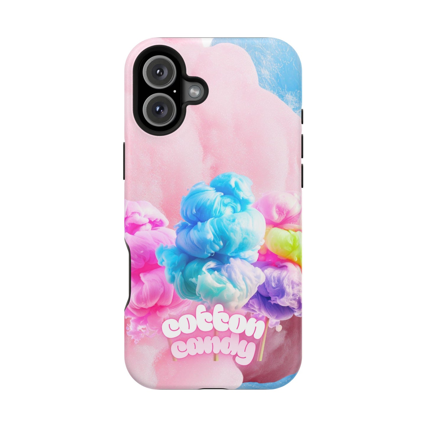 Wireless-Charging Compatible Case – Cotton Candy Dream