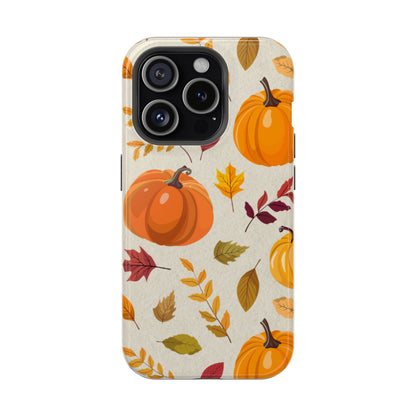 Wireless-Charging Compatible Case – Falling for Pumpkin