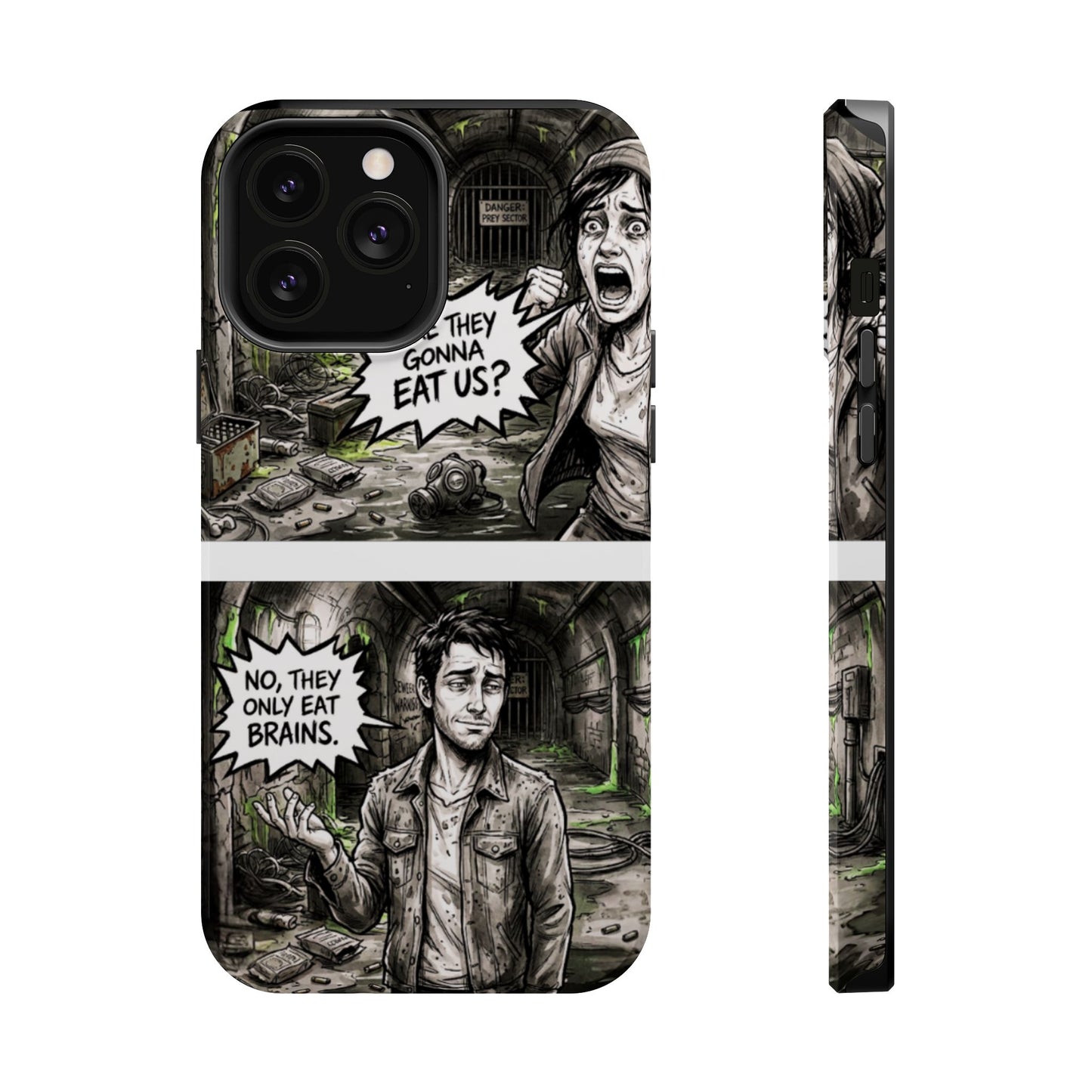 Wireless-Charging Compatible Case – Brains Only