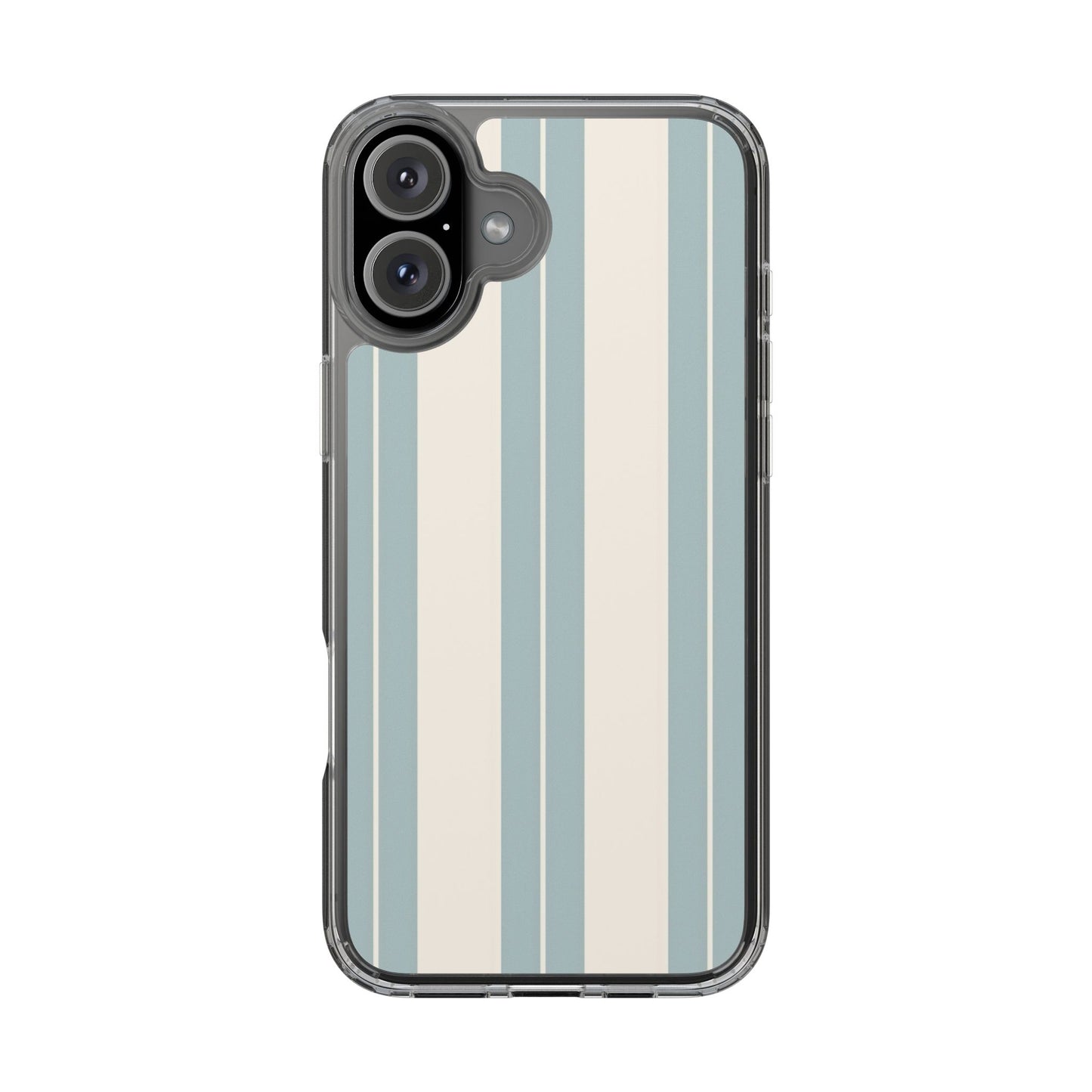 Clear Phone Case – Coastal Stripe
