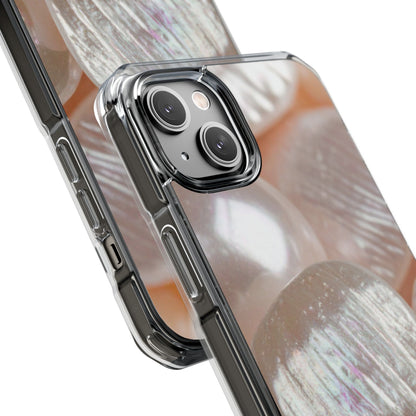 Clear Magnetic Phone Case – Blush Pearl
