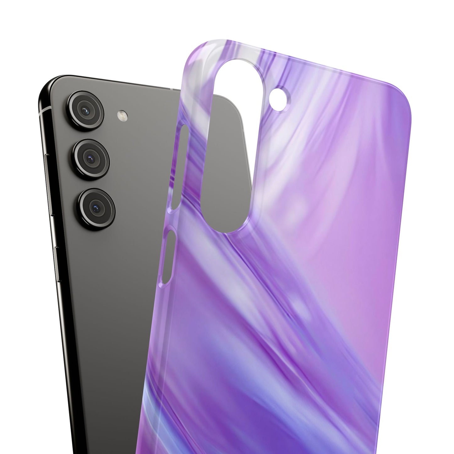 Snap Phone Case – Lavender Wave