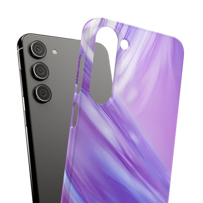Snap Phone Case – Lavender Wave