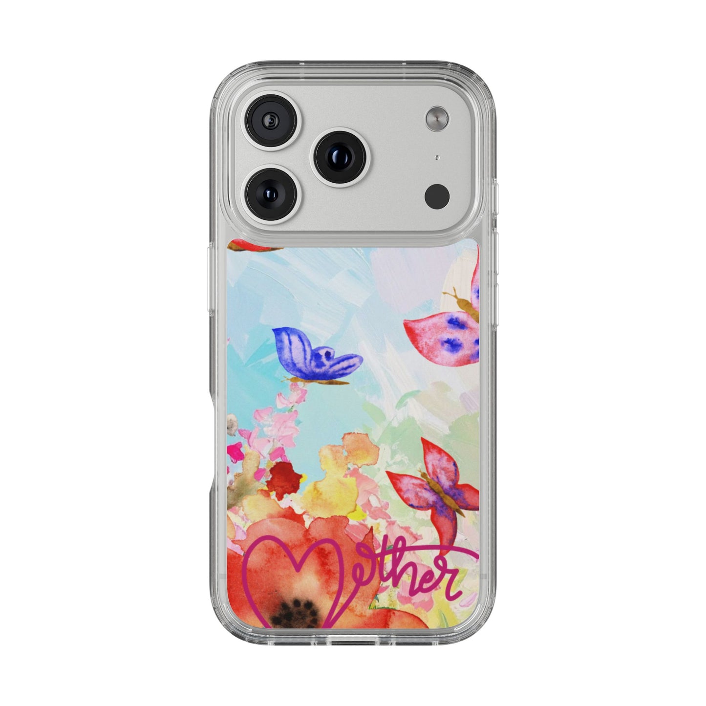 Clear Phone Case – Mother’s Flutter
