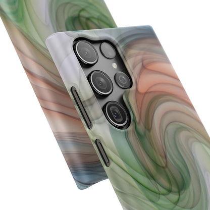 Snap Phone Case – Marble Flow