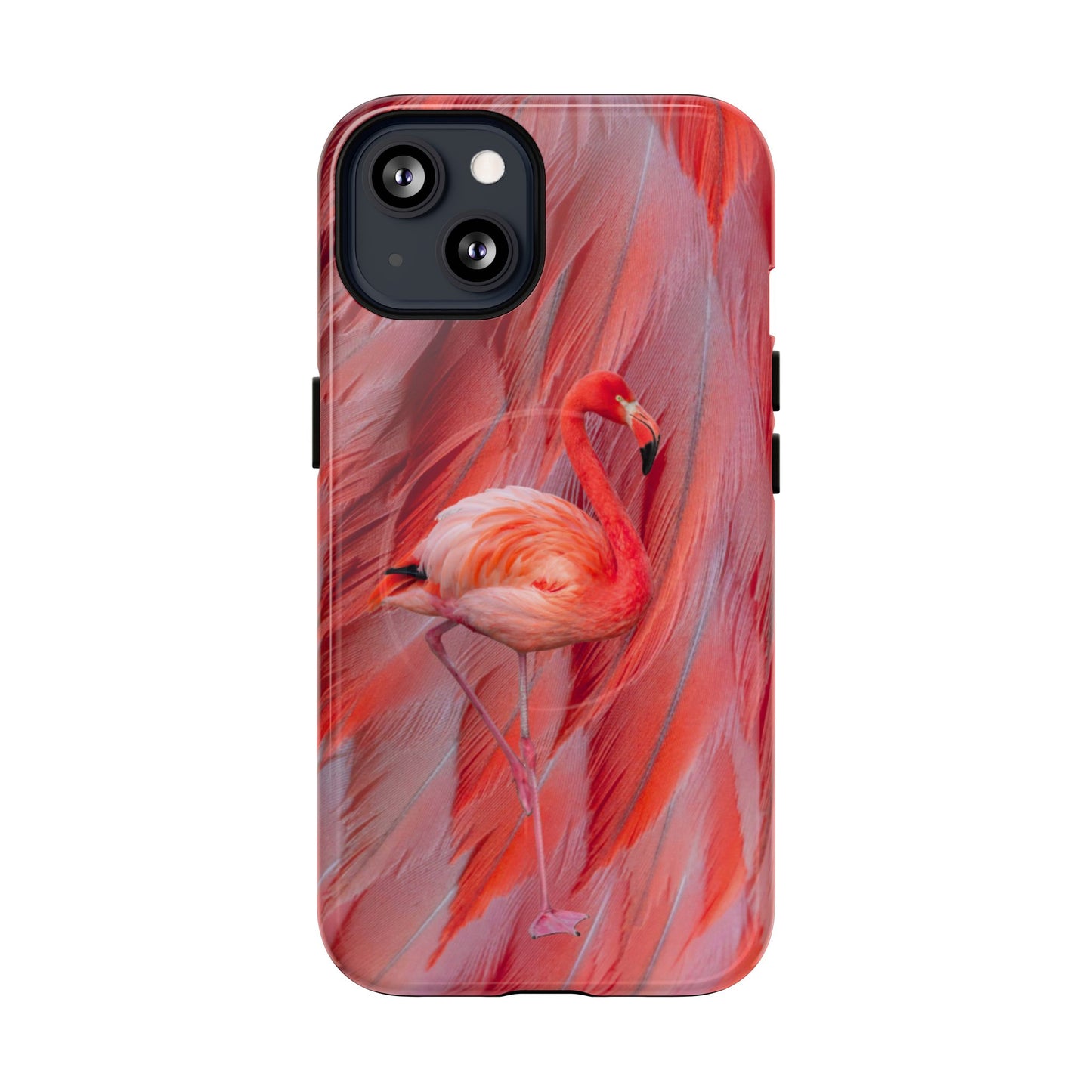 Protective Magnetic Phone Case – Scarlet Plume