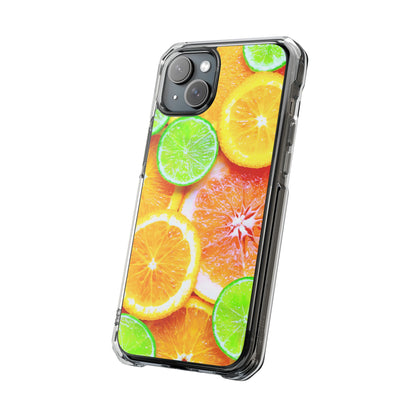 Clear Magnetic Phone Case – Sunkissed Citrus