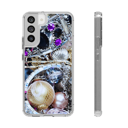 Clear Phone Case – Chrome Jewel