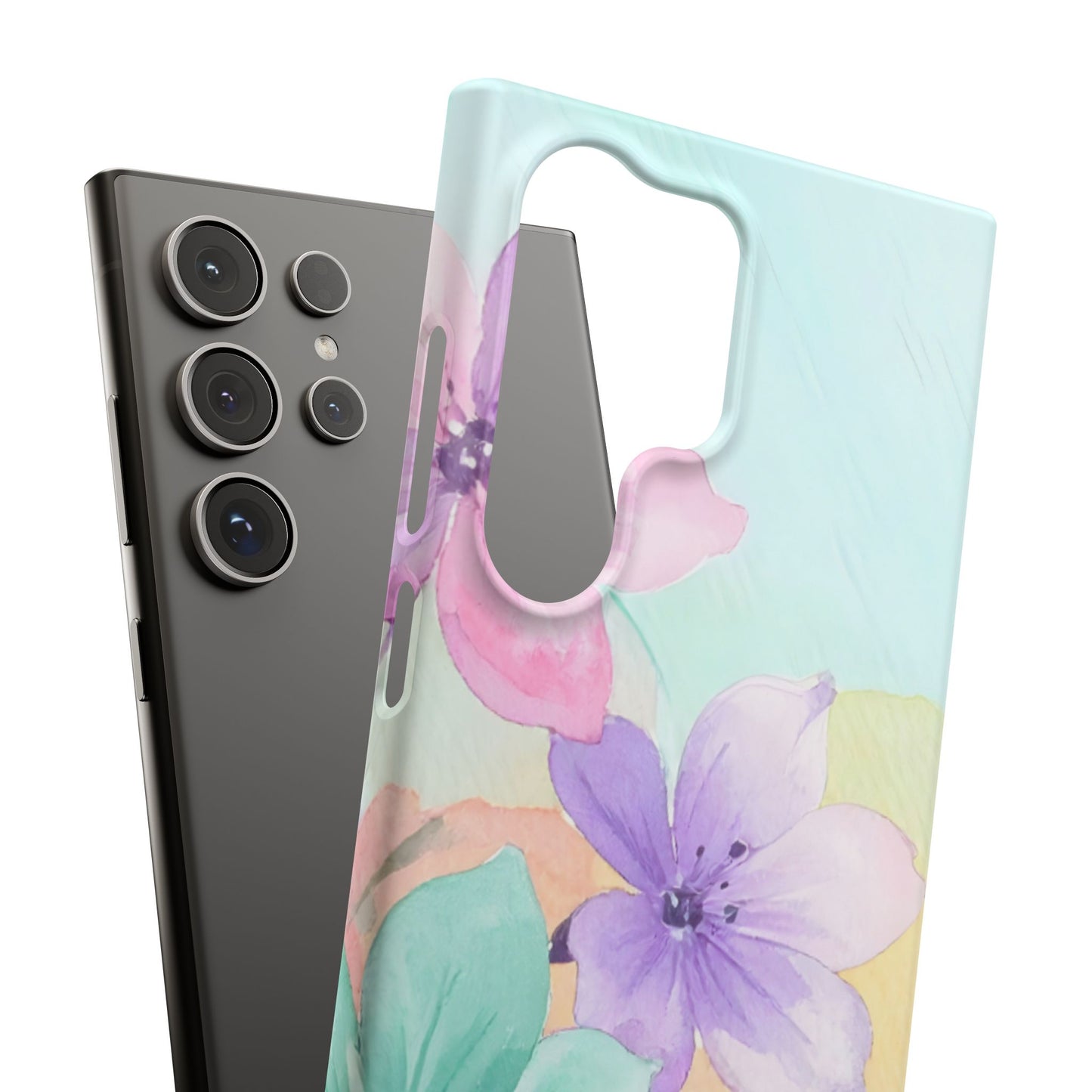 Snap Phone Case – Water Petal