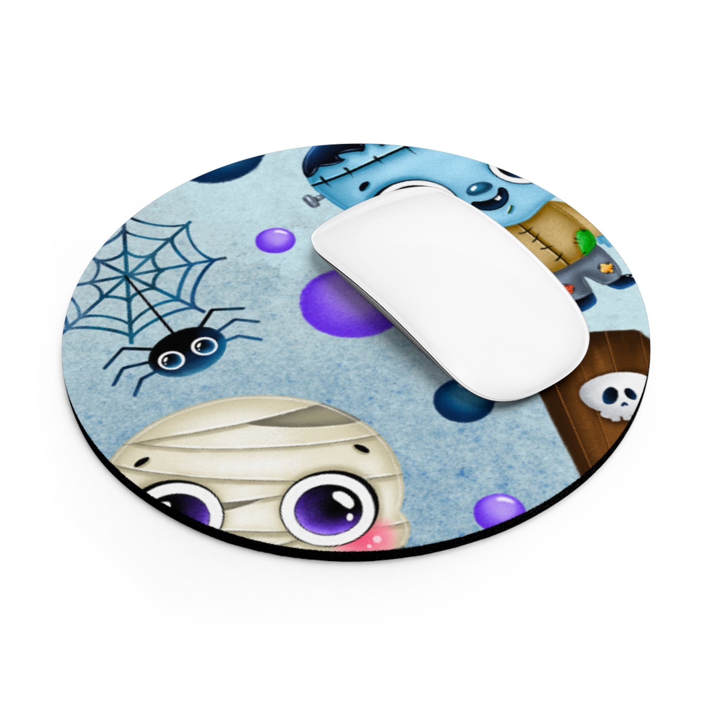 Round Mouse Pad – Fright Friends