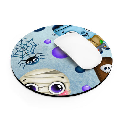 Round Mouse Pad – Fright Friends