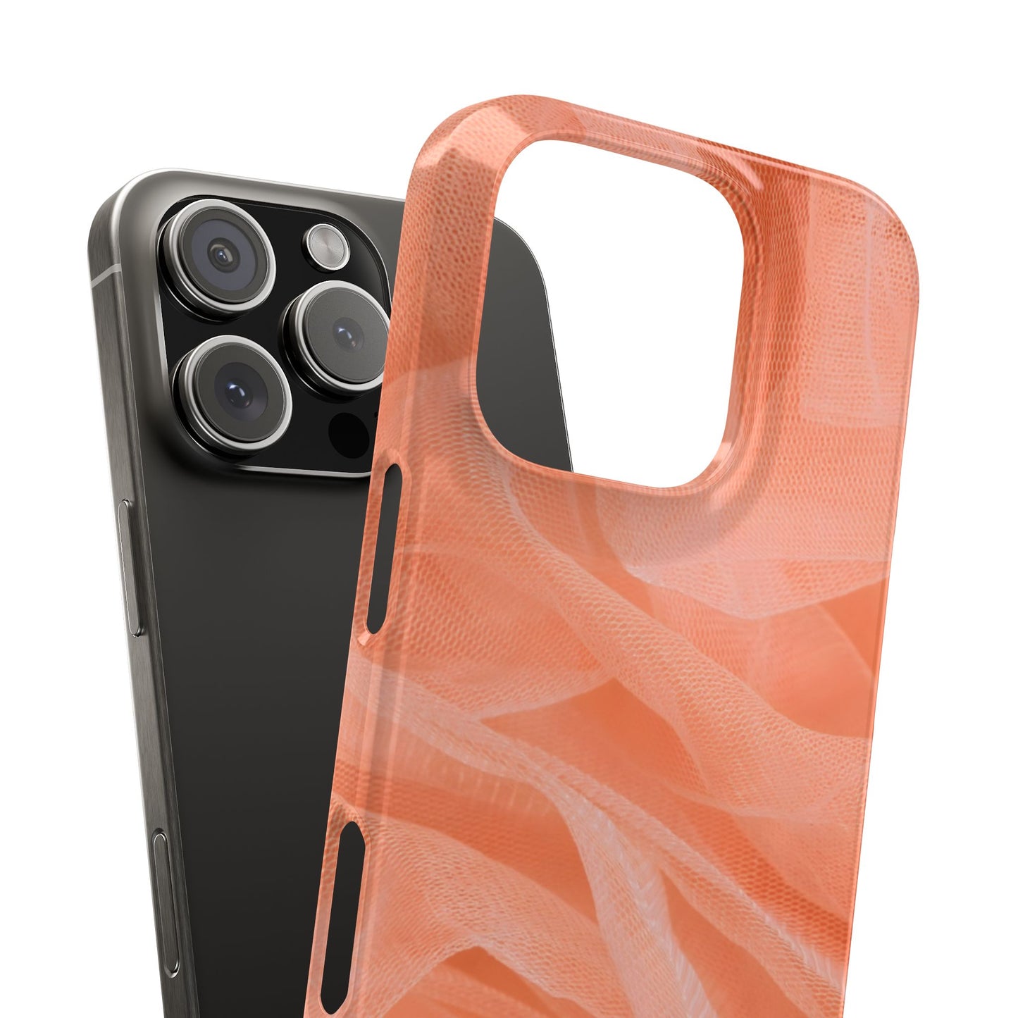 Slim Phone Case – Coral Veil