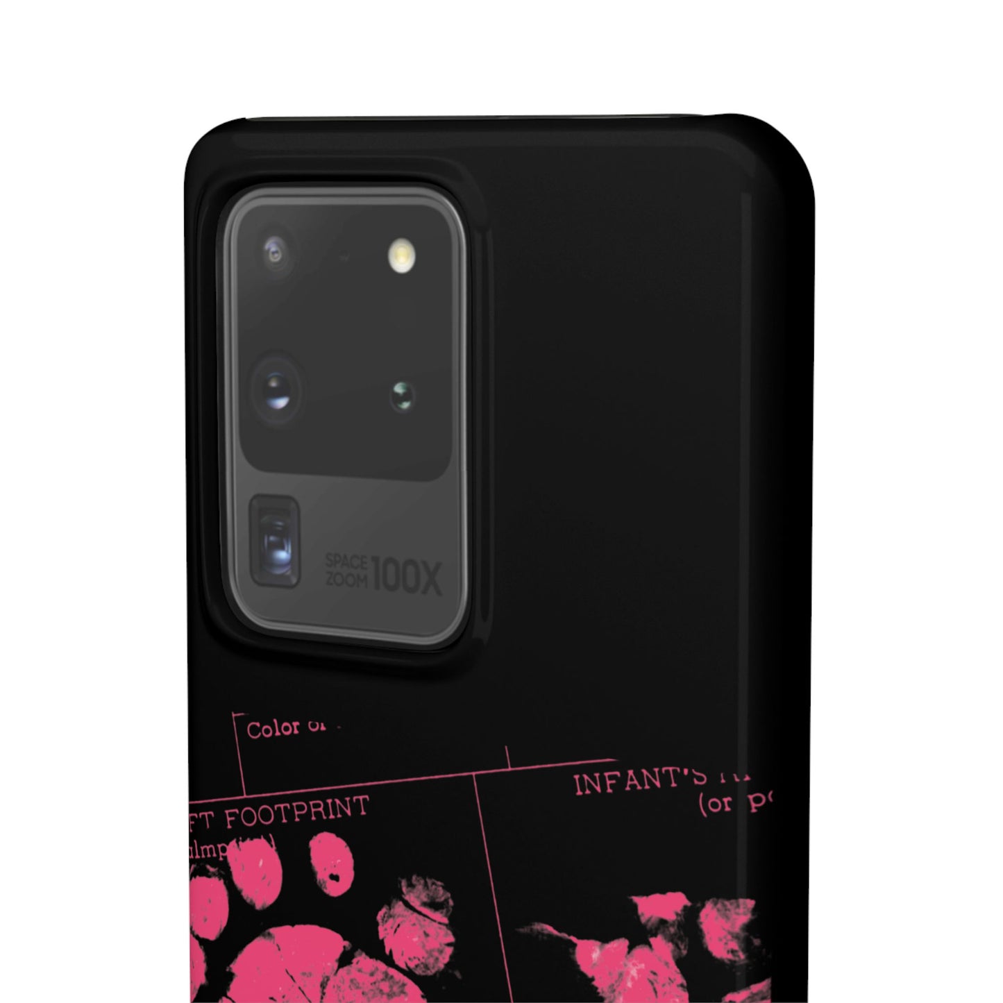 Snap Phone Case – Mom’s Little Pink Footprints