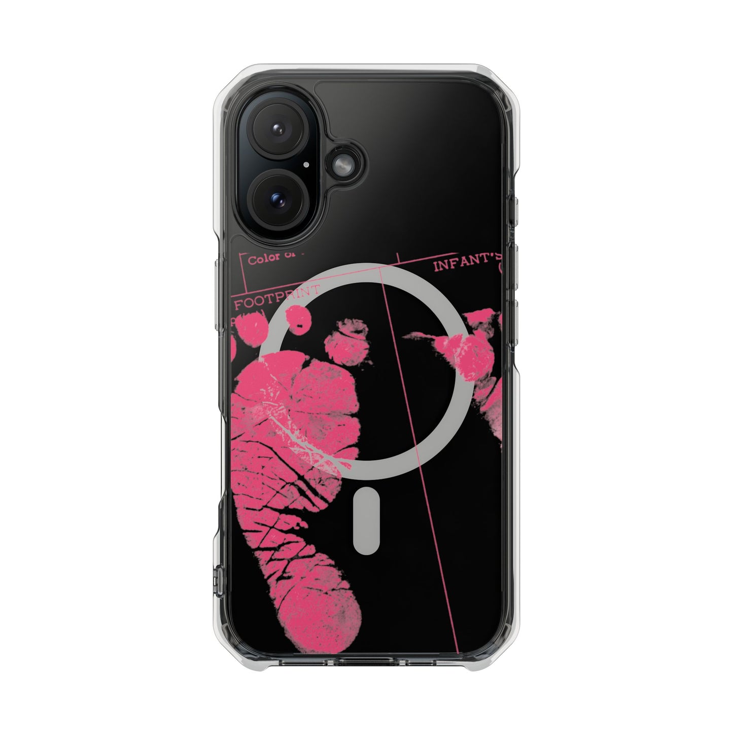Clear Magnetic Phone Case – Mom’s Little Pink Footprints