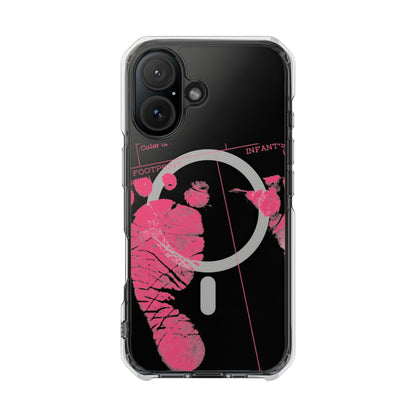Clear Magnetic Phone Case – Mom’s Little Pink Footprints