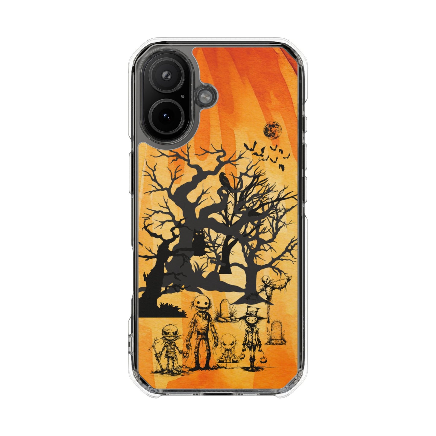 Clear Magnetic Phone Case – Hollow Night