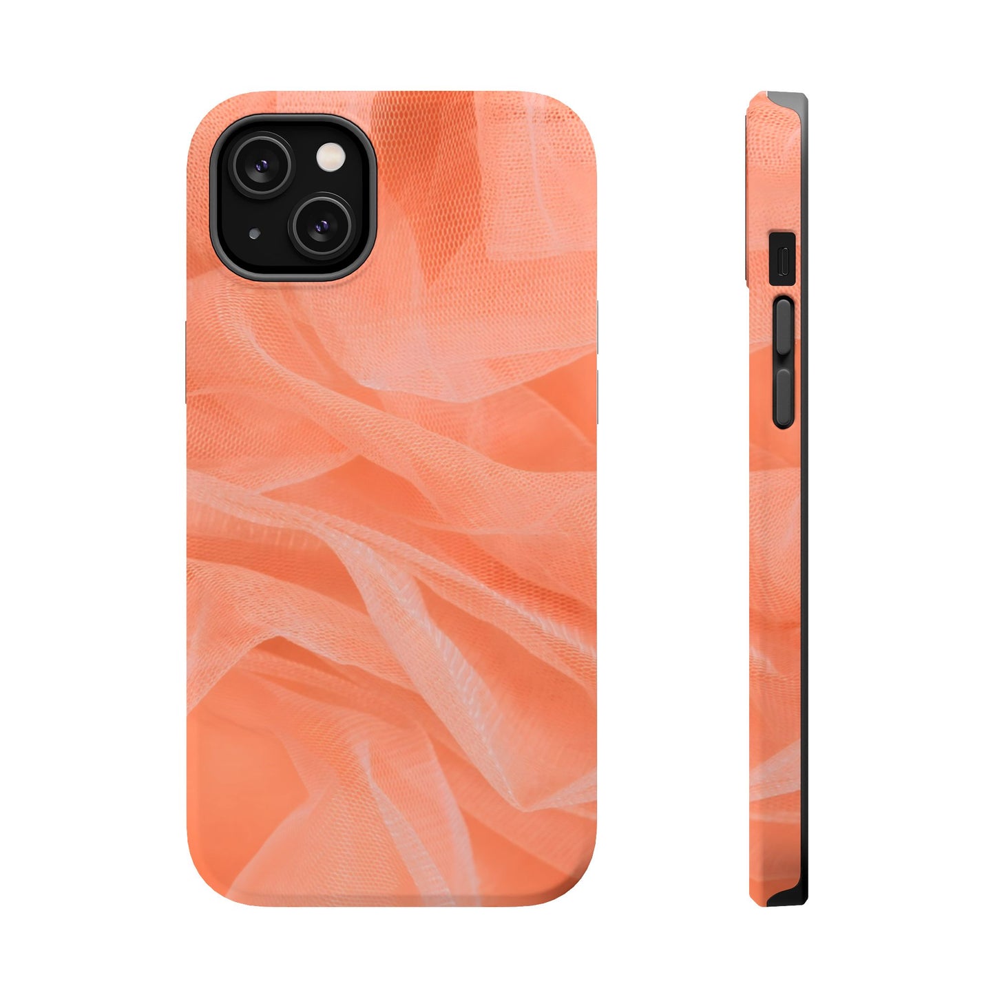 Wireless-Charging Compatible Case – Coral Veil