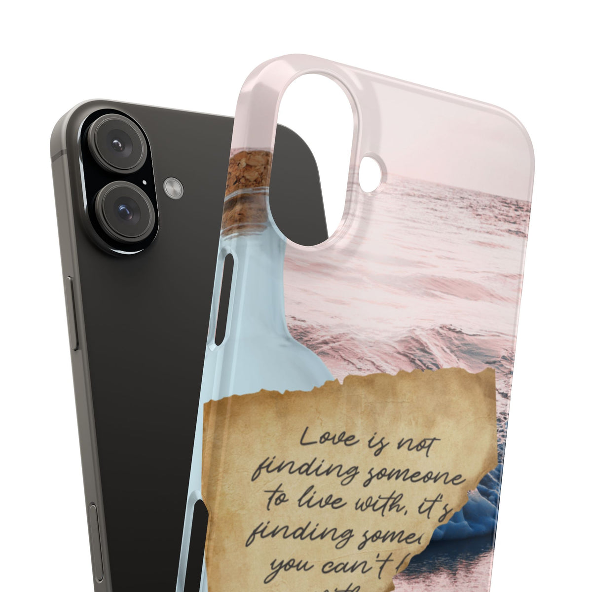 Slim Phone Case – Written in the Tide