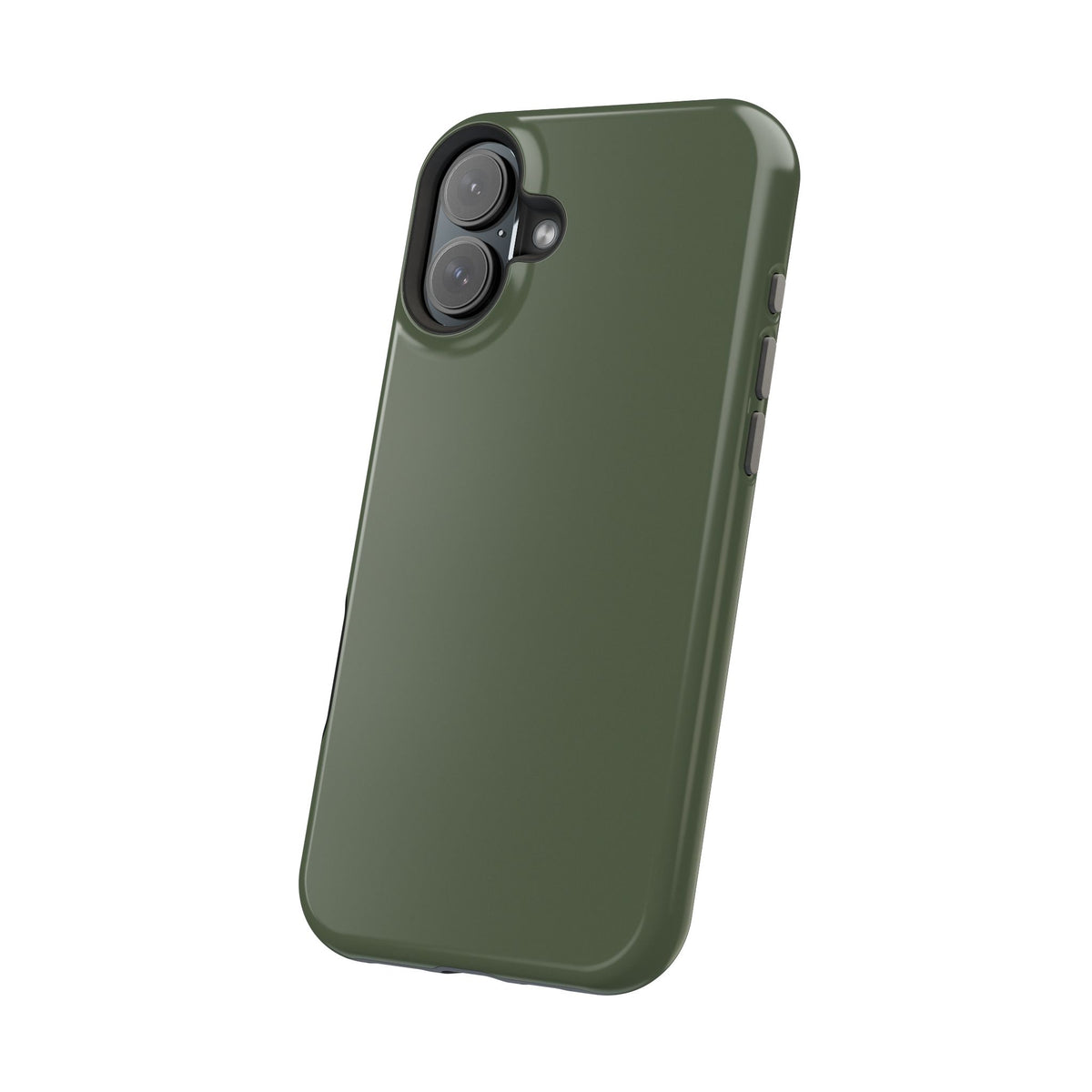 Wireless-Charging Compatible Case – Cabin Green – Compatible with iPhone 13–17 & Samsung Galaxy S25–S26 Series