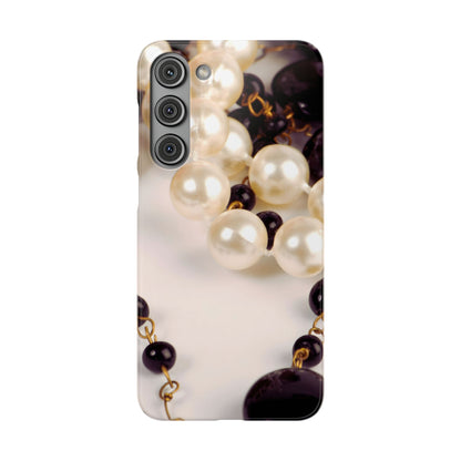 Snap Phone Case – Noir Pearl