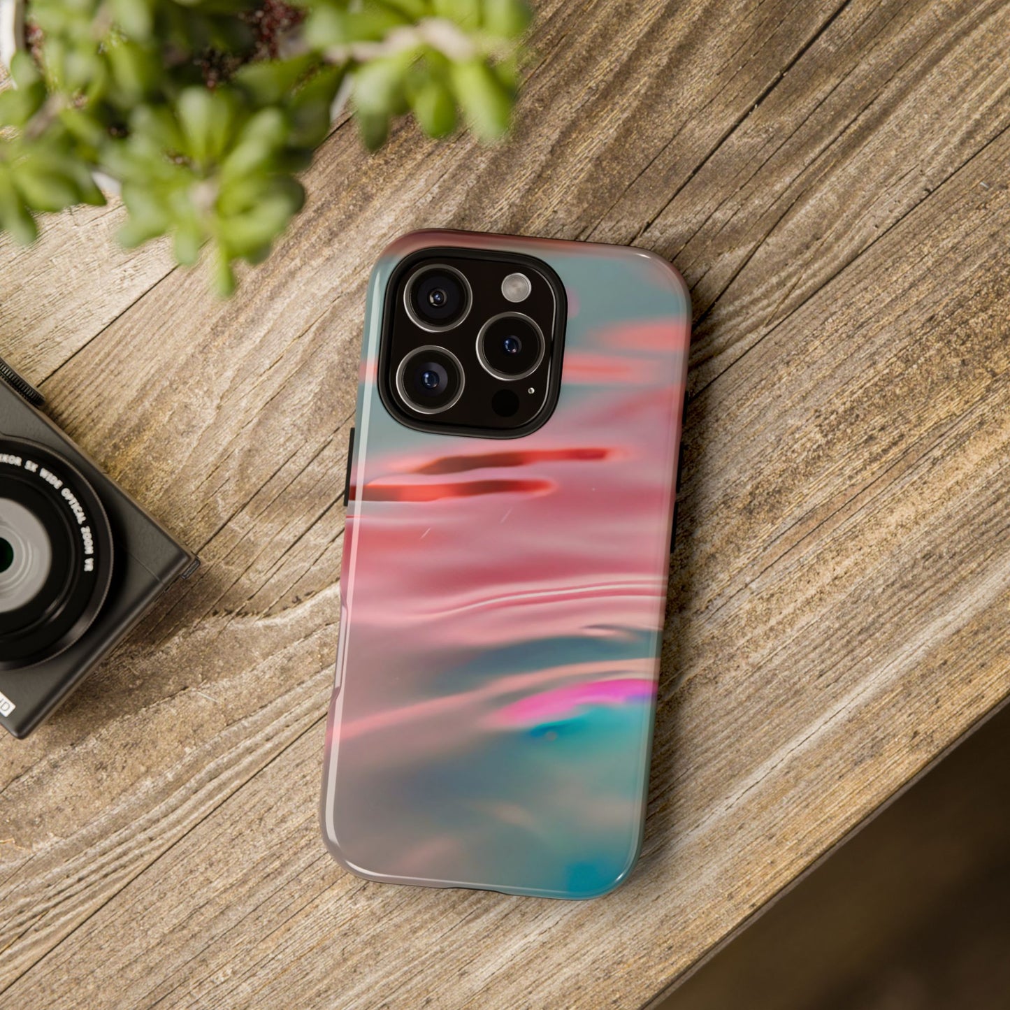 Protective Phone Case – Liquid Sunset