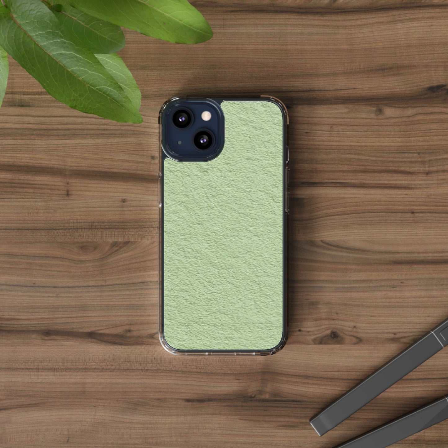 Clear Phone Case – Matcha Wash