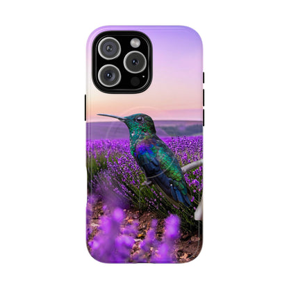 Protective Magnetic Phone Case – Hummingbird Reverie