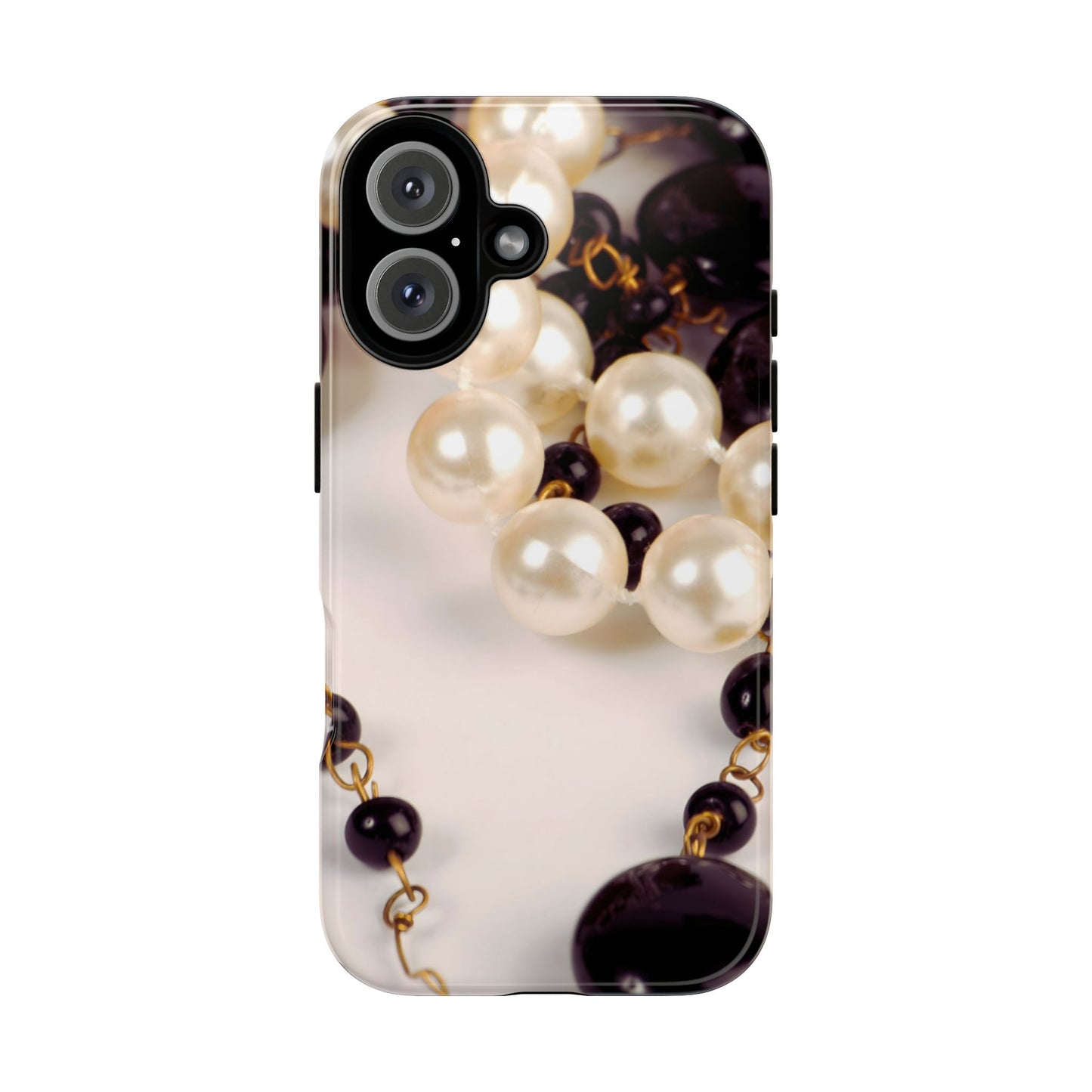 Protective Phone Case – Noir Pearl
